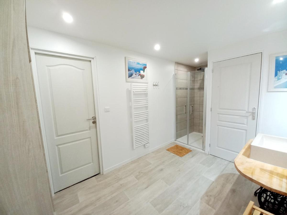 L'Annexe- Guest House Avec Piscine Studio Avec Coin Chambre Rosny-sur-Seine Εξωτερικό φωτογραφία