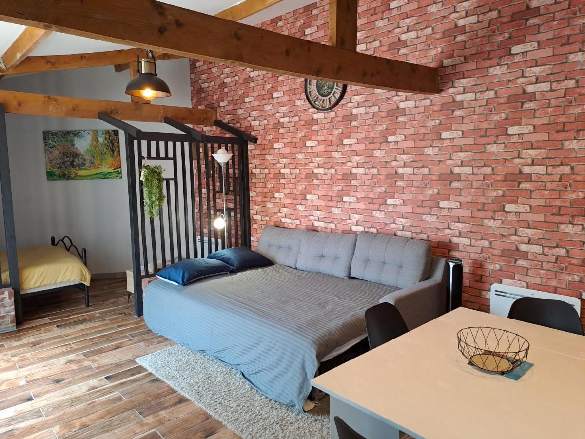 L'Annexe- Guest House Avec Piscine Studio Avec Coin Chambre Rosny-sur-Seine Εξωτερικό φωτογραφία